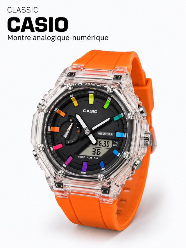 Montre analogique-numerique