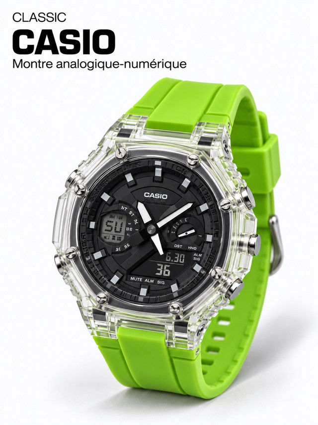 Montre analogique-numérique
