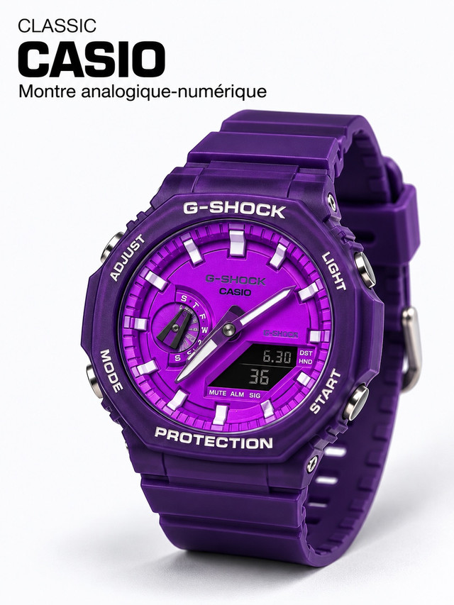 G-Shock analogique-numérique