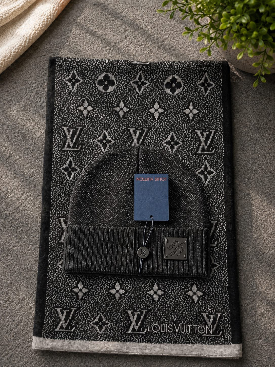 Écharpe & Bonnet Louis Vuitton — photo 1