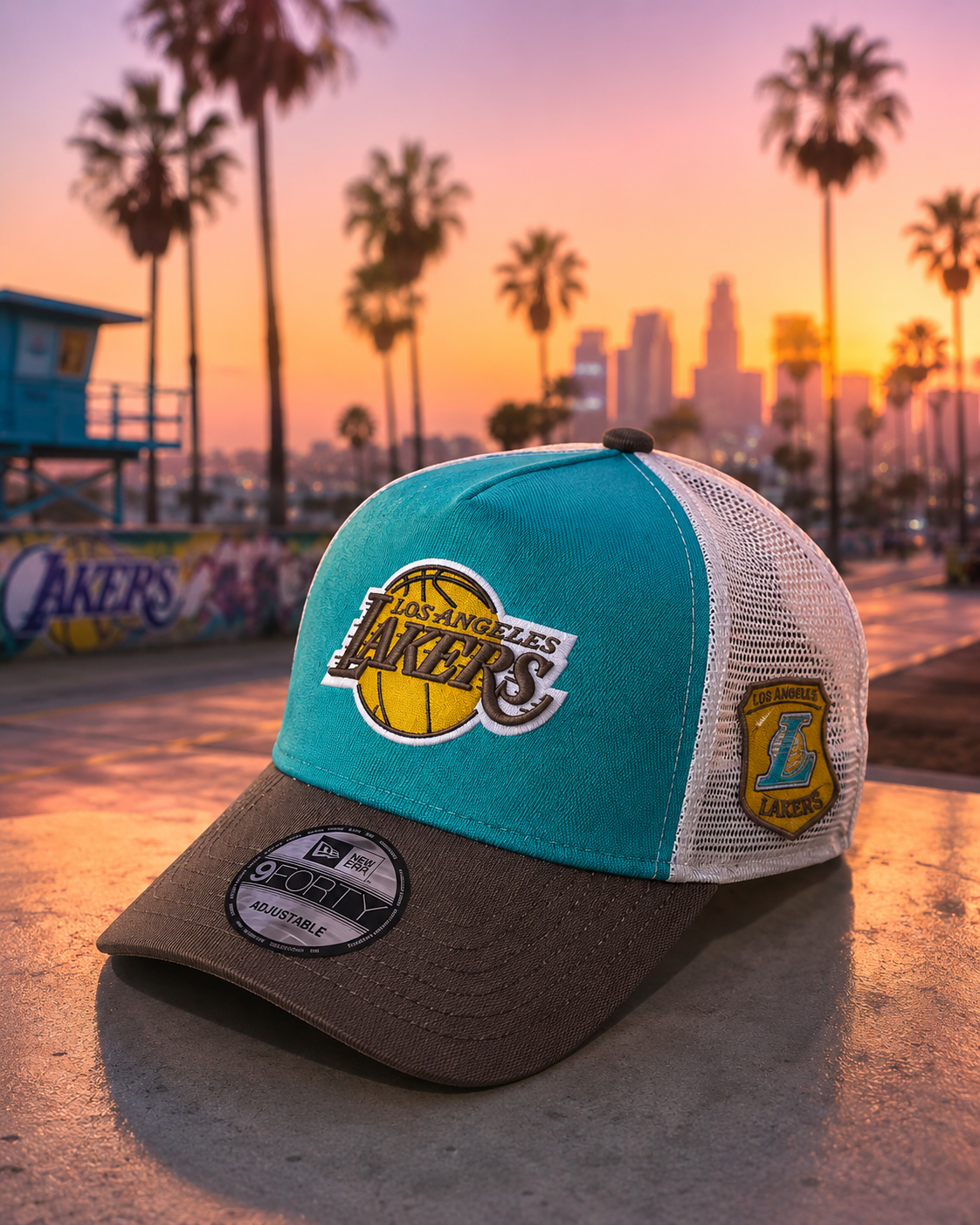 LA Lakers trucker — photo 1