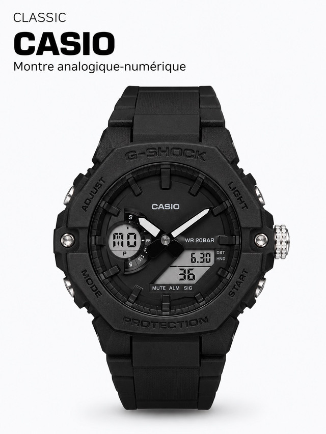 G-Shock analogique-numérique